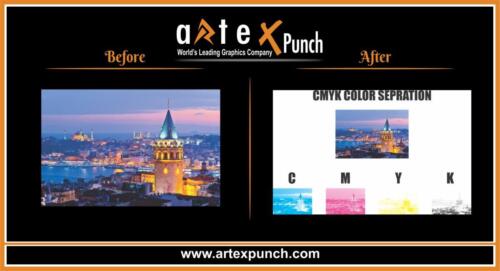 CMYK COLOUR SEPRATION